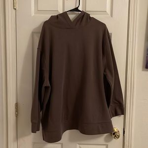 Ava & Viv Lavender Hooded Sweatshirt 3X